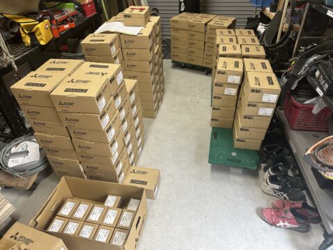 電力量計更新工事