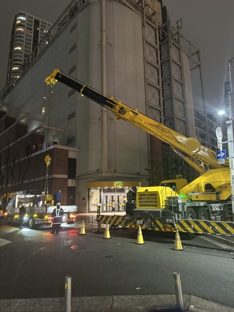 茶屋町某ビル　トランス入替工事